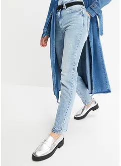Jeans straight, vita alta, bonprix