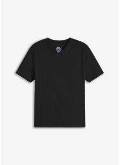 T-shirt Essential senza cuciture con scollo a V in cotone biologico, bpc bonprix collection