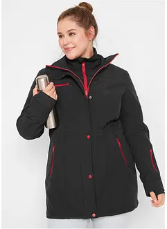 Softshell lungo elasticizzato idrorepellente, bonprix