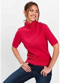 Maglia dolcevita a maniche corte, bonprix