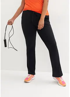 Pantaloni sportivi  elasticizzati con cotone biologico, bonprix