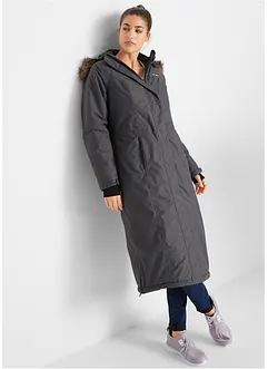 Giubbotto outdoor con pelliccia sintetica, impermeabile, bonprix