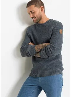 Maglione con cotone riciclato, bonprix