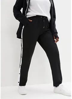 Pantaloni da jogging ad asciugatura rapida con bottoni automatici, bonprix