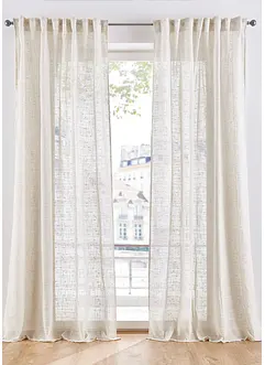 Tenda effetto lino (pacco da 1), bonprix