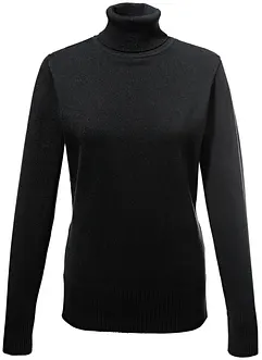 Dolcevita basic in filato fine, bonprix