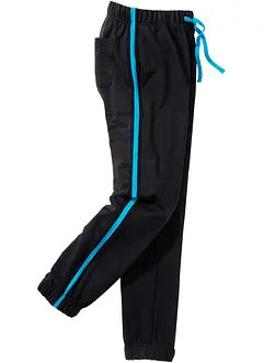 Pantaloni da jogging con dettagli a contrasto, bonprix