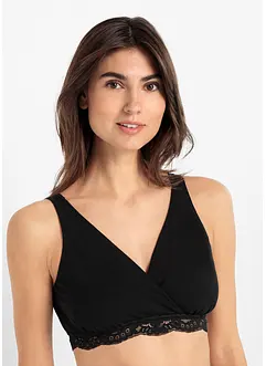Reggiseno allattamento senza ferretto con cotone biologico (pacco da 2), bonprix