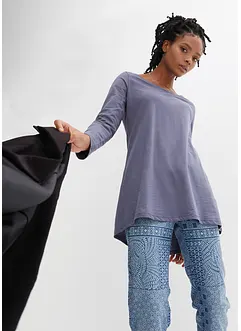 Maglia a maniche lunghe in puro cotone, bonprix