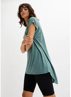 Maglia lunga in misto viscosa, bonprix