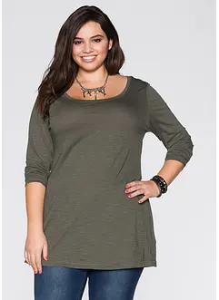 Maglia a maniche lunghe in puro cotone, bonprix