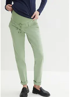 Pantaloni chino prémaman in cotone biologico, bpc bonprix collection