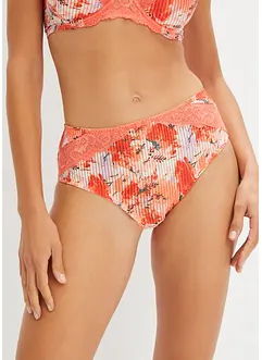 Slip alto con pizzo, bonprix