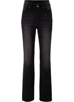 Jeans modellanti bootcut, vita media, bonprix