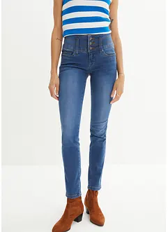 Jeans modellanti slim, vita alta, bonprix