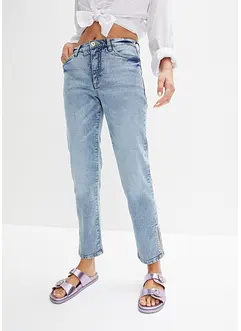 Jeans cropped con decorazioni, bonprix