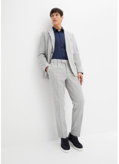Completo in seersucker slim fit (2 pezzi) giacca e pantaloni, bpc selection
