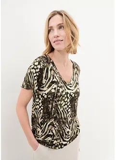 Maglia con fondo elasticizzato, bonprix