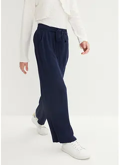 Pantaloni a palazzo in viscosa morbida, bonprix