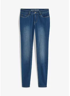 Jeans skinny elasticizzati, vita media, bonprix