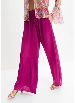 Pantaloni fluenti con gambe ampie, bonprix