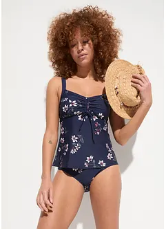 Tankini con arricciatura (set 2 pezzi), bonprix