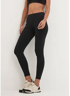 Leggings sportivi con Ocean Bound Plastic, alla caviglia, bonprix