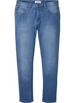 Jeans elasticizzati leggeri slim fit, straight, bonprix