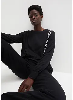 Maglia ampia a maniche lunghe per lo sport, bonprix