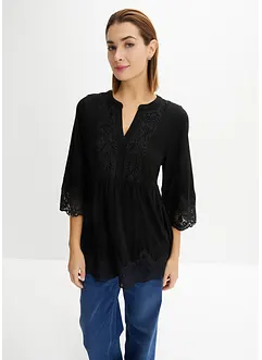 Maglia lunga in viscosa, bonprix