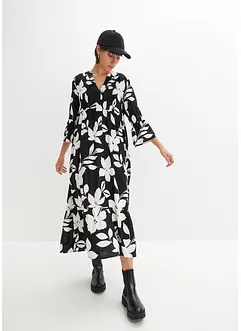 Abito lungo in viscosa fluente, bonprix