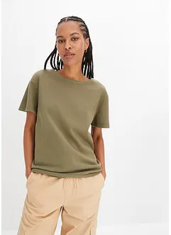T-shirt in maglia fine di cotone, bonprix