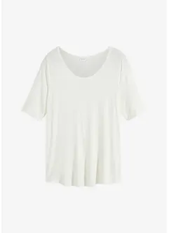 Maglia con scollo rotondo in viscosa morbida, bonprix
