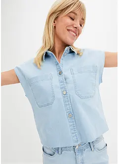 Camicia di jeans boxy, bonprix