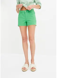 Shorts in twill con orlo aperto, RAINBOW