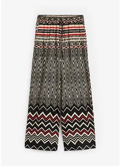 Pantaloni larghi in viscosa fluente, bonprix