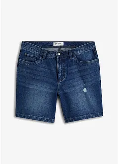 Bermuda di jeans elasticizzati, regular fit, John Baner JEANSWEAR