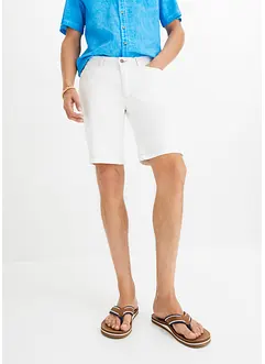 Bermuda in jeans elasticizzati, regular fit, John Baner JEANSWEAR