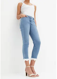 Jeans elasticizzati con passamaneria, bonprix