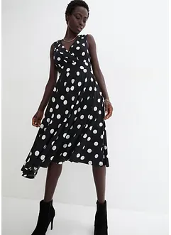 Abito in maglina a pois, bonprix