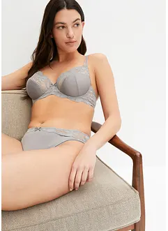 Reggiseno con ferretto e pizzo delicato (pacco da 3), bonprix