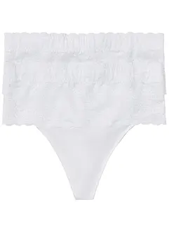 Perizoma con effetto modellante medio (pacco da 2), bonprix