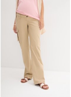 Pantaloni culotte prémaman elasticizzati, straight, bpc bonprix collection