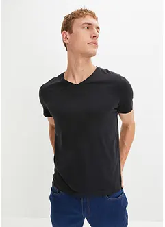 T-shirt con scollo a V (pacco da 3), bonprix