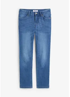 Jeans elasticizzati cropped con spacchetti, bonprix