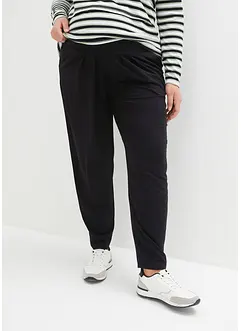 Pantaloni prémaman alla turca in jersey, loose fit, bonprix