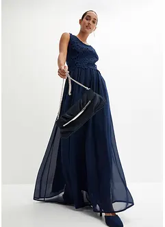Abito lungo con pizzo, bonprix