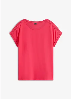 Maglia con pizzo, bonprix