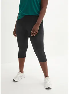 Leggings capri sportivi con Ocean Bound Plastic, bonprix