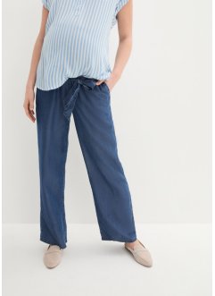 Jeans prémaman wide leg con cintura da annodare, bpc bonprix collection